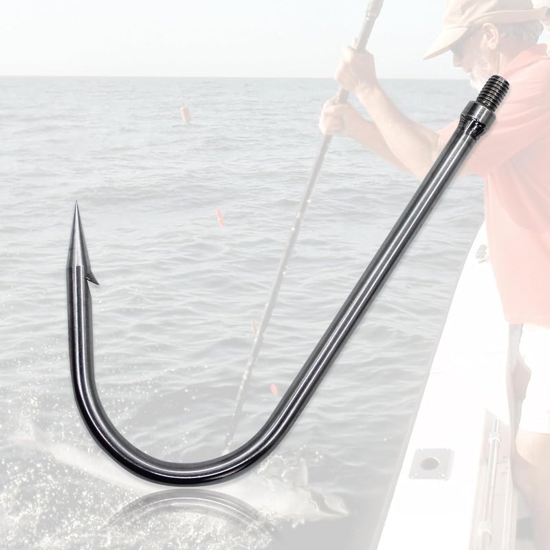 Dutiplus Telescopic Fish Gaff with 1~5 Teeth Assorted harpoons Barbed, Sea and Ice Fishing Spear Gig for Hunting Fish Frog Mole - Image 1